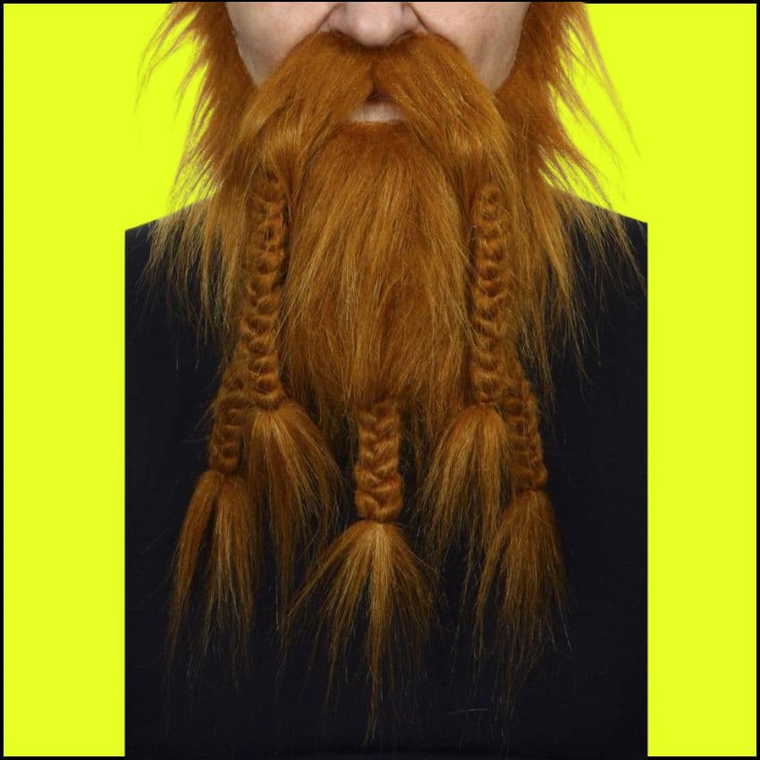 barbas y bigotes para disfraces