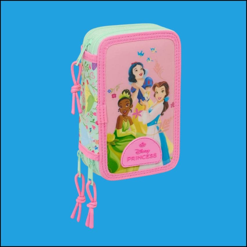 Plumier triple princesas