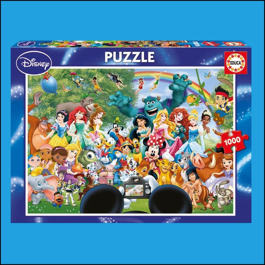 Puzzle el mundo de disney