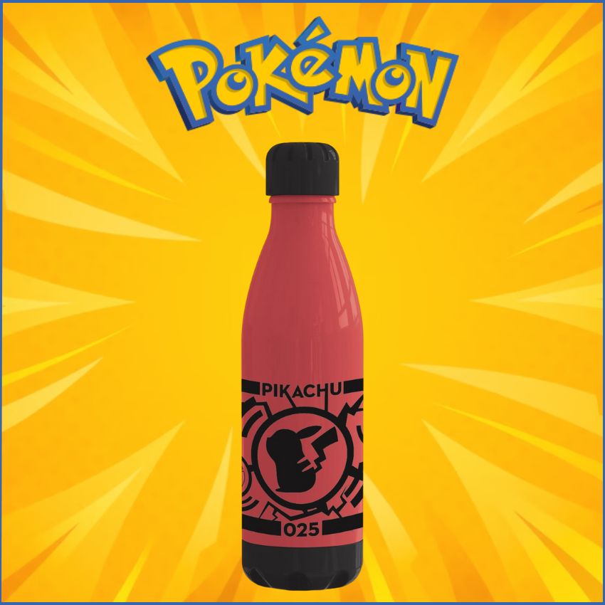Botella de Plástico Pokémon