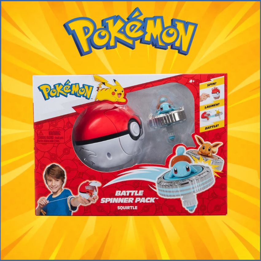 Pokemon Battle Spinner con Peonza