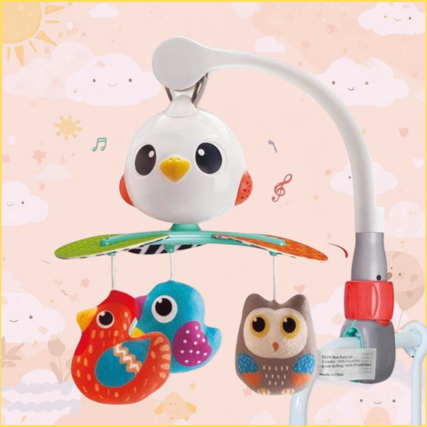 Móvil Pajaritos musical