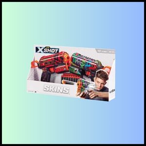Pack 2 pistolas X-Shot Skins Flux